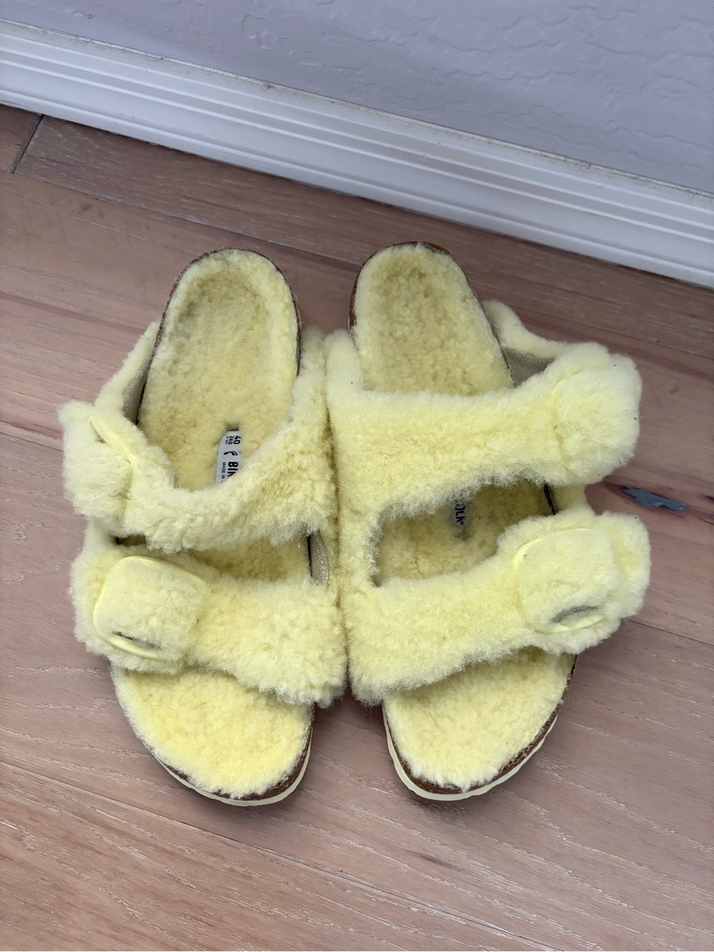 birkenstock size 40 yellow